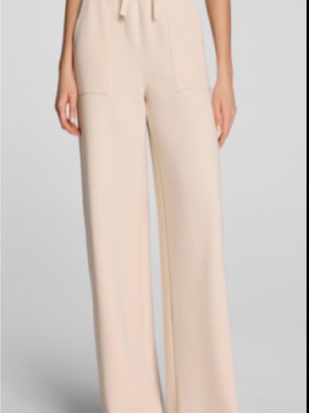 Spanx Air Essential French rib, wide leg pant